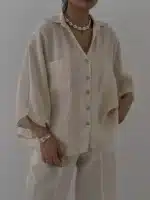 شومیز استین کیمونو - Image 2