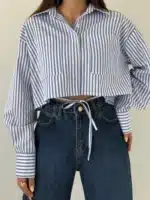 شومیز کراپ هیما - Image 2